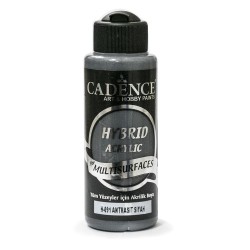 Cadence Acrylic Paint for All Surfaces H-091 Anthracite Black