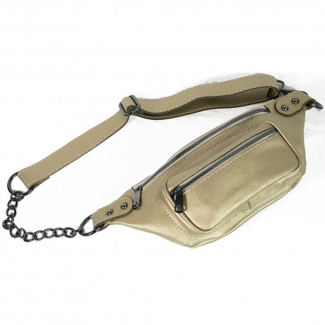 Waist Bag Chain Model Gold Color