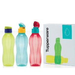 Tupperware Eco Bottle Set of 3 750ml Sets