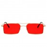 Fashion Moon Vintage Retro Small Oval Framed Trend Sunglasses