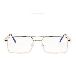 Fashion Moon Vintage Retro Small Rectangular Trendy Spectacle Frame