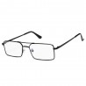 Fashion Moon Vintege Retro Small Rectangular Framed Trendy Dark Color Glazed Sunglasses