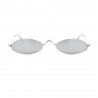 Fashion Moon Retro Steampunk Small Oval Sunglasses