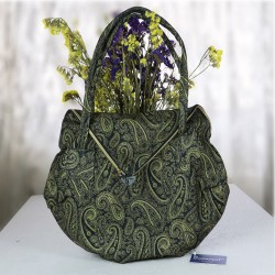 Design Jeans Yellow Shawl Patterned Bag1