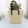 Summer Cream Color Mercerized Bag