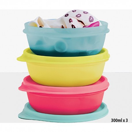 Tupperware Candy Utensils Set of 3 Colored