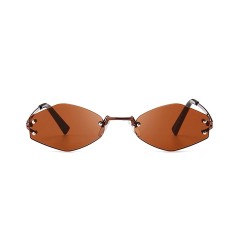 Fashion Moon Hexagon Cat Model Sunglasses