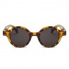 Fashion Moon Hexagon Cat Model Black Color Sunglasses