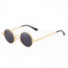 Fashion Moon Hipi Round Model Black Glass Sunglasses