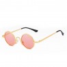 Fashion Moon Hipi Round Model Pink Glass Sunglasses