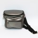 Silver Color Hard Free Bag Model Waist Bag