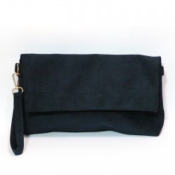 Anthracite Color Suede Model Portfolio Case