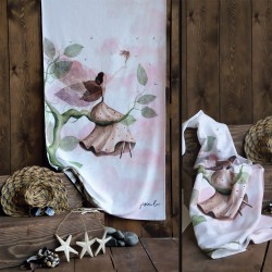 Beach Towel Night Fairy Model
