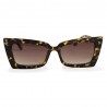Tiffany Model Lepor Patterned Frame Sunglasses