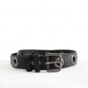Black Color Big Studded Street Style Belt