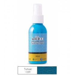 Artdeco Spray Fabric Paint 100ml Turquoise 1230