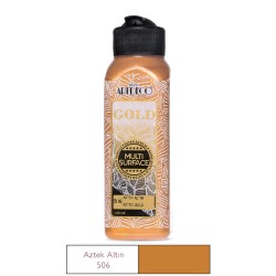 Artdeco 506 Aztec Gold Metallic Paint For All Surfaces