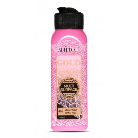 Artdeco Multisurfes Acrylic Paint For All Surfaces 404 Neon Pink