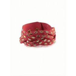 Red Leather Bracelet