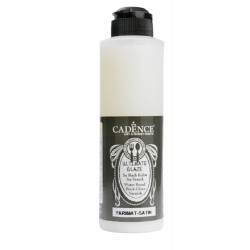 Cadence Ultimate Glaze Water Based Thick Glaze Varnish Satin Varnish 250ml