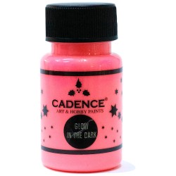 Pink 579 Night Glowing Highlighter Color Paint 50ml Cadence