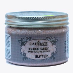 Relief Paste Fabric Silvery Copper 15879 150ml Cadence