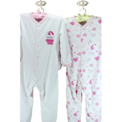 F & F Pink Mousse Sleeping Bag