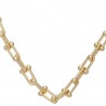 Gold Thick Chain Short Necklace