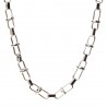 Thick Chain Silver Short Necklace