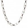 Thick Chain Silver Short Necklace