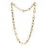 Thick Chain Gold Short Necklace