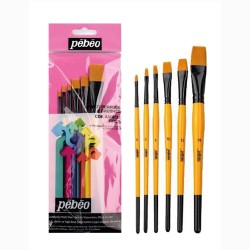 Pebeo Multi Purporse Brushes 3 Set