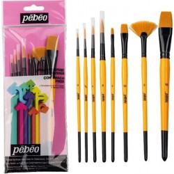 Pebeo Multi Purporse Brushes 4 Set