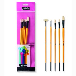 Pebeo Multi-Purpose Brush Set 12