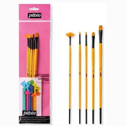 Pebeo Multi-Purpose Brush Set 12