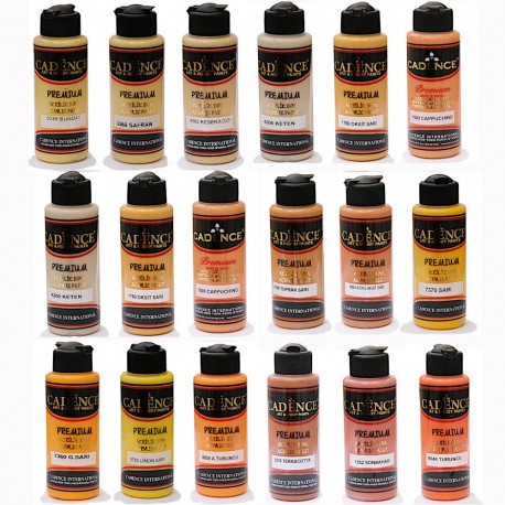 Cadence Fabric Paint Set 6 Colors Acrylic Fabric Paints for Fabric Leather  Painting 