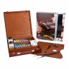 Talens Van Gogh Professional Oil Paint Inspiration Set of 14 with Wooden Box