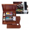 Talens Van Gogh Professional Oil Paint Set of 10 with Wooden Box