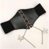 Gothic Shoulder Strap Double Buckled Street Style Belt