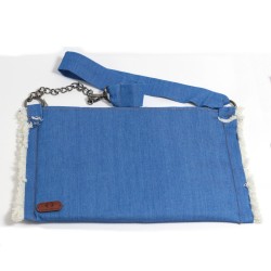 Design Tasseled Jeans Fabric Free Bag Model Bag