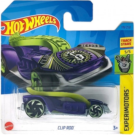 Hot Wheels Toy Single Clip Rod - Experimotors Race Car