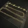 Black Color Perforated Bandolier Belt