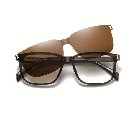 Slant Eyad Cat Model Leopard Framed Sunglasses