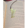 Black Stylish Cat Pattern Bookmark