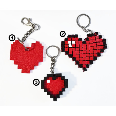 Kalp Figürlü Stres Yok Eden Kalp Çanta Bag Charm Süsü