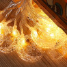 Ramadan Crescent Moon Design Ramadan Decoration 20 LED USB Lights