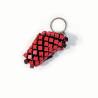 Heart-Shaped Stress Relief Heart Bag Charm Ornament