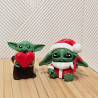 3D Baby Yoda Figürleri
