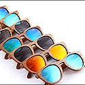 Custom Made Natural Bamboo Sunglasses