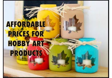 affordable prices for hobby art products 